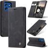 Phernykas Cover per Motorola Moto Edge 50 Neo Libro Pelle Portafoglio, [Porta Carte] [Magnetica] Premium PU Flip Wallet Custodia Cellulare Protection per Moto Edge 50 Neo Leather Case, Nero
