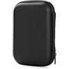 JEYORZY 1pezzi Custodia per Hard Disk Esterno,Custodia Hard Disk Esterno 2.5per SDD caso, Memoria Esterna Portatile Disco Esterno Protettiva Borsa Antiurto Rigida Cover Case, Protegge il disco rigido