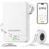 VCKHRRY Mini Etichettatrice Bluetooth Stampante Termica Etichette Adesive Portatile Sticker Maker Ricaricabile Compatibile con i sistemi iOS & Android, Ideale per Casa, Ufficio e Scuola