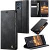 Phernykas Cover per Motorola Moto Edge 50 Fusion Libro Pelle Portafoglio, [Porta Carte] [Magnetica] Premium PU Flip Wallet Custodia Cellulare Protection per Moto Edge 50 Fusion Leather Case, Nero
