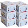 Lavatelli Set 6 Scatole Armadio Portaoggetti Snoopy - Organizer Cambio Stagione in Cartone 39x50x24 cm - Made in Italy, Resistenti, Facili da Montare, con Maniglie, per Vestiti Lenzuola Coperte Giochi Documenti