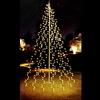 Self Import Agencies Unbekannt 71714 Tenda esterna con 192 Led per alberi, Nero, 5 M