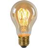 LUCIDE A60 TWILIGHT SENSOR - Lampadina a filamento - Ø 6 cm - LED - E27-1x4W 2200K - Rilevatore giorno/notte - ambra