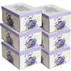 Lavatelli Set 6 Scatole Armadio Portaoggetti con Coperchio Profumato Violetta - Organizer Cambio Stagione in Cartone 39x50x24 cm - Resistenti, Facili da Montare, con Maniglie Attiva Profumo al Tocco