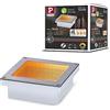 Paulmann 94595 LED per esterni faretto da incasso a pavimento Brick Smart Home Zigbee rispettosi degli insetti IP67 1W dimmerabile 2200-3000K