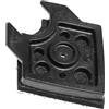 Piebert Supporto compatibile con/ricambio per Black+Decker 90602498 BDCDS18 KA2000 KA2500 Mouse smerigliatrice triangolare