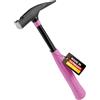 PICARD Martello da latte Pink Edition, n. 626M, 760 g, liscio, supporto magnetico per unghie, certificato GS e certificato VPA, anticorrosione, manico ergonomico, lunghezza 30,2 cm, prodotto in