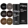 FIBRY Polvere Volumizzante Capelli con Fibre 100% Naturali, Infoltimento Immediato di Stempiatura o Capelli Fini, Rimedio Istantaneo Contro Diradamento e Calvizie, 28gr Castano Medio ( Medium brown )
