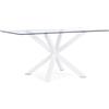 Bizzotto Tavolo May rettangolare gamba bianco 160x90