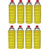 CLEARFEE Cartuccia a gas butano da 227 g (520 ml) | gas butano da campeggio MSF-1a | per fornelli a gas, riscaldamento a gas, bruciatori a gas, bruciatori per erbacce (8 bottiglie)