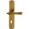 Alpertec haeusler-shop ron - LS ottone brunito per stanza porte maniglia maniglia da porta, guarnizioni porta 32870023