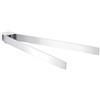 Gedy PIRENEI Portasciugamani da bagno Doppia parete, Cromo, Ottone, 35,9 x 4,6 x 3,3