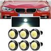 NEW SUN Luci LED "Eagle Eye" ad alta potenza, da 3 W, con vite, per auto e moto, adatte come luci di retromarcia, luci LED di marcia diurna, luci di posizione