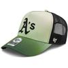 47 Cappellino Paradigm Mesh MVP DT Oakland Athletics - Lime