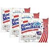 Rocky Mountain Marshmallows Mini - Confezione da 3×150 g, marshmallow americani alla vaniglia per arrostire, grigliare o usare nei dessert