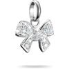 Thomas Sabo Charm Club Connect CC1235-051-14 - Ciondolo con fiocco in argento 925 riciclato