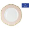 Seltmann Weiden Seltmann Piatto Piano Versailles cm 33 Rosa Filo Oro - Confezione da 6 pezzi