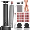 AECHO 2 in 1 Pedicure Elettrico Professionale Piedi, Rimuovi Calli Piedi Elettrico, 6 Velocità Regolabile, Ricaricabile, Talloni Screpolati, Togli Calli Piedi, Fresa Unghie, Lima Elettrica per Piedi