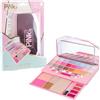 PINKIT Trousse Palette, 1 Kit con Ombretti, Blush, Lucidalabbra