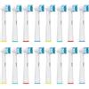Kisstta Testine di ricambio per spazzolini - Testine Spazzolino Elettrico Compatibili con Oral B Vitality, Precision Clean，Advance Power, Sensitive, Genius Series e Altri Modelli - Di Kisstta (12)