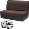 Fouvin 2 coprisedili per camper, 1 set di coprisedili per divano, coprisedili per camper, imbottiture per roulotte Airstream, coprisedili per divano, coprisedili per camper per roulotte Airstream, lavabili