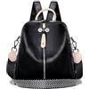 BUKESIYI Donna Borsa Zaino Elegante Zainetto Borse a Tracolla Zaini Antifurto Zainetti 2024 Firmate PU Pelle IT78540 Nero