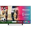 Hisense 55AE7210F, Smart TV LED Ultra HD 4K 55, Single Stand, HDR 10+, Dolby DTS, con Alexa integrata, Tuner DVB-T2/S2 HEVC Main10 [Esclusiva Amazon - 2020]