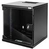DIGITUS armadio di rete 10 pollici - 6U - montaggio a parete - HxLxP 330x312x300mm - carico massimo 30kg - profondità utile 240mm - nero