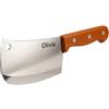 Agyo Mannaia da Cucina Professionale 29 cm - Lama Acciaio Inox Ultra Affilata, Manico Ergonomico in Legno, Coltello Macellaio/Cleaver per Carne, Ossa e Verdure