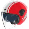 NOLAN Casco N20-2 VISOR DOLCE VITA Bianco Rosso NOLAN
