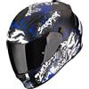 SCORPION Casco EXO-491 SPECTOR Opaco Nero Blu SCORPION