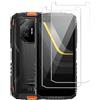 LYZXMY Pellicola Protettiva in Vetro Temperato per DOOGEE Fire 3 Pro/Fire 3 Ultra(5.5), 2 pezzi Proteggi Schermo in Vetro Temperato Antigraffio Senza Bolle Pellicola Protettiva in Vetro