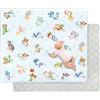 decalsweet Tappeto Gioco Bambini 150×180cm, Addensato 2cm Tappeto Gioco Neonato, Antiscivolo Tappeto Cameretta Bambina & Bambino, Pieghevole Tappeto Tummy Time Neonati (Animali Alfabetici)