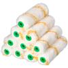 ToolSpace Set di inserti per rullo, 10 pezzi, 11 cm, in poliacrilico, capelli lunghi, per diluire acqua, lattice, emulsioni, acrilico e silicone, per lavori fai da te