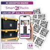 SmartPacks Etichette QR Code per archiviazione e organizzazione - Adesivi premium QR Code con app - Etichette avanzate per imballaggi e tracciamenti con codice QR per inventario, stoccaggio,