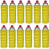 CLEARFEE 227 g (520 ml) cartuccia gas butano | gas butano da campeggio MSF-1a | per fornelli a gas, riscaldamento a gas, bruciatori a gas, bruciatori per erbacce (12)