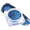ecofavor Ombretto in crema singola, con brillantini blu, crema con brillantini, palette di ombretti ad alta pigmentazione, formula liscia e di lunga durata, evidenziatore viso e occhi per il trucco degli occhi