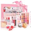 MKNZOME 14 Pezzi Kit per Trucco Completo, Set di Trucchi per Occhi Viso Set Trucchi Make Up Completo con Lucidalabbra, Palette di Ombretti, Mascara, Correttore, Eyeliner, Set Trucco da Donna Travel