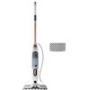 Shark SteamSpot tecnologia Steam Blaster per pavimenti duri, scopa a vapore, senza sostanze chimiche, serbatoio rimovibile, 2 panni cattura sporco Dirt Grip lavabili in lavatrice, bianco/rame, S2001EU
