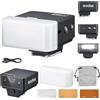 Godox iT20-N iT20 N Flash della Fotocamera con Diffusore Bianco Speedlite 6 Livelli di Potenza 700 Flash a Piena Potenza TTL Camera Flash con Chip Colorato Magnetico Hot Shoe per Nikon DSLR(nero)