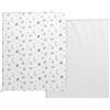 Chicco Set lenzuola cotone next2me confetti - chicco