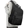 pectodox Zaino Scuola Superiore Ragazza, Zaino Università Uomo Leggero, Zaini Media Ragazzo da Viaggio, Zaini Multitasche Uomo Impermeabile College Casual Daypacks(Nero)