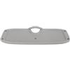equlup Piastra di Poppa, Staffa per Motore di Montaggio Fuoribordo Piastra di Poppa in PVC Piastra di Poppa per Yacht Marini per Gommone Kayak Gommone (Grey)