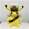 Pokemon Mofugutto Peluche Capitano Pikachu 20 cm Occhiali ver. 38