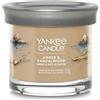 Yankee Candle Amber & Sandalwood - Signature Candela Piccola, 122g