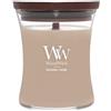 Yankee Candle WoodWick - Candela Patchouli Crème Clessidra Media, 275g