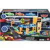 MATTEL Cars Glow Racers Garage Fluo - Playset 2 Piani con 3 Auto