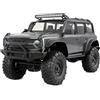 Amewi AMXRock Mini Caballo Scale Crawler 4WD 1:16 RTR grigio con telecomando, batteria, cavo di ricarica