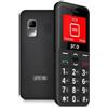 SPC Fortune 2 Pocket Edition - Telefono Cellulare GSM per Anziani con Tasti e Numeri Grandi, Pulsante SOS, Volume Alto, Campanello Intelligente e Configurazione Remota, Nero