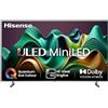 Hisense TV 55 Mini-LED 4K 55U62NQ, Smart TV VIDAA U7, Dolby Vision IQ, HDR 10+ Adaptive, Game Mode Plus, Alexa Built-in, VIDAA Voice, Tuner DVB-T2/S2 HEVC 10, lativù 4K